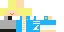 Minecraft skin texture, 64x32 legacy pixels