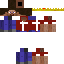 Minecraft skin texture, 64x64 pixels