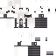 Minecraft skin texture, 64x64 pixels