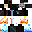 Minecraft skin texture, 64x64 pixels