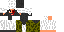 Minecraft skin texture, 64x32 legacy pixels