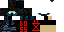 Minecraft skin texture, 64x32 legacy pixels