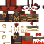 Minecraft skin texture, 64x64 pixels