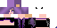 Minecraft skin texture, 64x32 legacy pixels