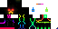Minecraft skin texture, 64x32 legacy pixels