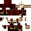 Minecraft skin texture, 64x64 pixels