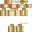 Minecraft skin texture, 64x64 pixels