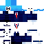 Minecraft skin texture, 64x64 pixels