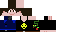 Minecraft skin texture, 64x32 legacy pixels