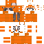 Minecraft skin texture, 64x64 pixels