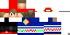 Minecraft skin texture, 64x32 legacy pixels