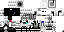 Minecraft skin texture, 64x32 legacy pixels