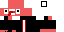 Minecraft skin texture, 64x32 legacy pixels