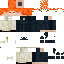Minecraft skin texture, 64x64 pixels