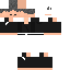 Minecraft skin texture, 64x64 pixels