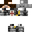 Minecraft skin texture, 64x64 pixels