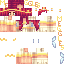Minecraft skin texture, 64x64 pixels