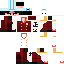 Minecraft skin texture, 64x64 pixels