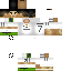 Minecraft skin texture, 64x64 pixels