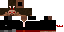 Minecraft skin texture, 64x32 legacy pixels