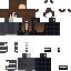 Minecraft skin texture, 64x64 pixels