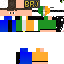 Minecraft skin texture, 64x64 pixels
