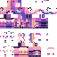 Minecraft skin texture, 64x64 pixels