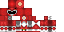 Minecraft skin texture, 64x32 legacy pixels