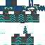 Minecraft skin texture, 64x64 pixels