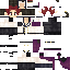 Minecraft skin texture, 64x64 pixels