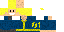 Minecraft skin texture, 64x32 legacy pixels
