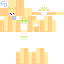 Minecraft skin texture, 64x64 pixels