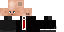 Minecraft skin texture, 64x32 legacy pixels