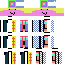 Minecraft skin texture, 64x64 pixels