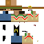 Minecraft skin texture, 64x64 pixels