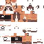 Minecraft skin texture, 64x64 pixels