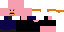 Minecraft skin texture, 64x32 legacy pixels