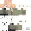 Minecraft skin texture, 64x64 pixels