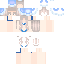 Minecraft skin texture, 64x64 pixels
