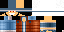 Minecraft skin texture, 64x32 legacy pixels