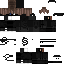 Minecraft skin texture, 64x64 pixels