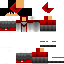 Minecraft skin texture, 64x64 pixels