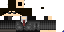 Minecraft skin texture, 64x32 legacy pixels