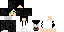 Minecraft skin texture, 64x32 legacy pixels