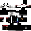 Minecraft skin texture, 64x64 pixels