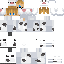 Minecraft skin texture, 64x64 pixels