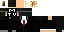 Minecraft skin texture, 64x32 legacy pixels