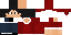 Minecraft skin texture, 64x32 legacy pixels