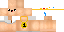 Minecraft skin texture, 64x32 legacy pixels