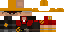 Minecraft skin texture, 64x32 legacy pixels